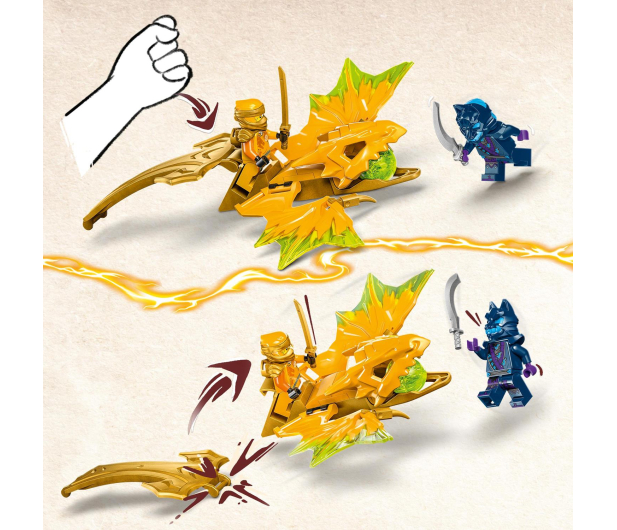 LEGO Ninjago 71803 Atak powstającego smoka Arina - 1202279 - zdjęcie 4